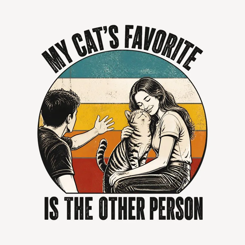 My Cat's Favorite Is The Other Person — funny cat mug