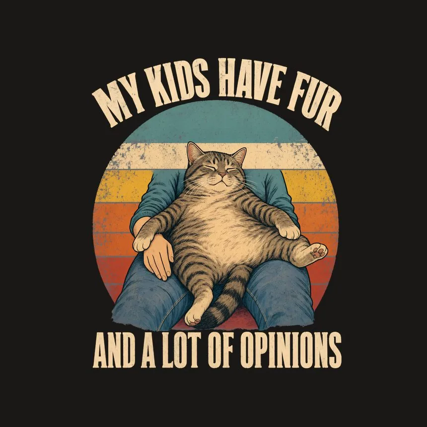 My Kids Have Fur And A Lot Of Opinions Cat Design — funny cat phone case