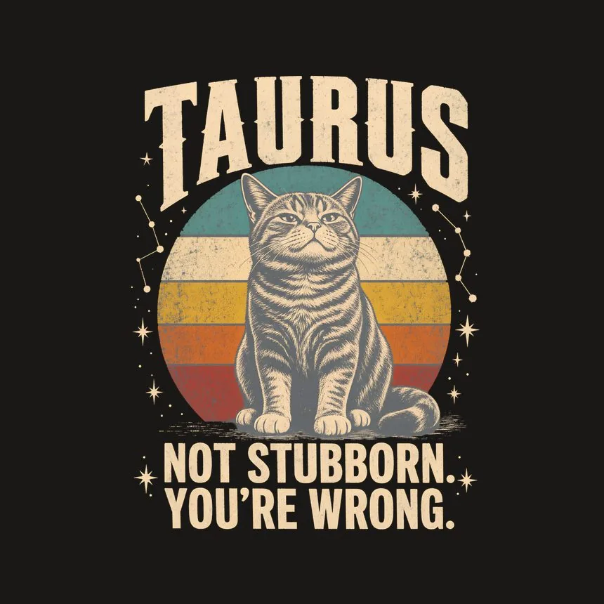 Taurus Not Stubborn. You'Re Wrong. Cat Design — funny cat phone case