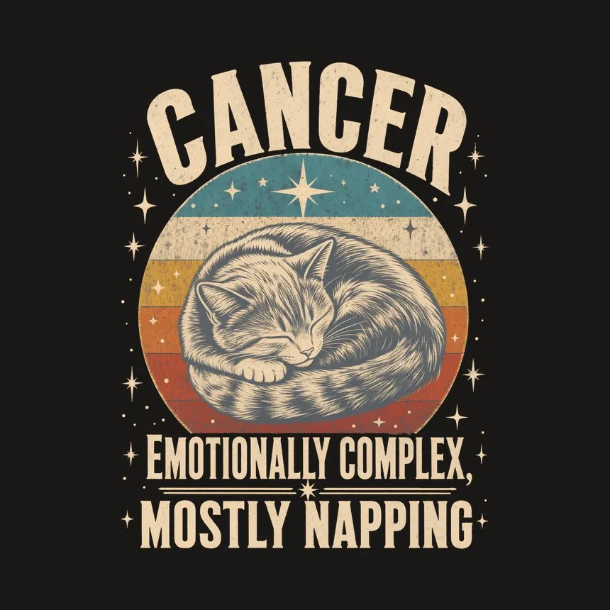 Cancer Emotionally Complex, Mostly Napping — funny cat tumbler