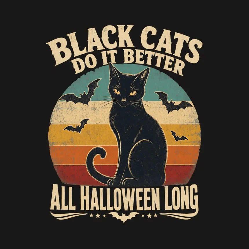 Black Cats Do It Better All Halloween Long — funny cat tumbler