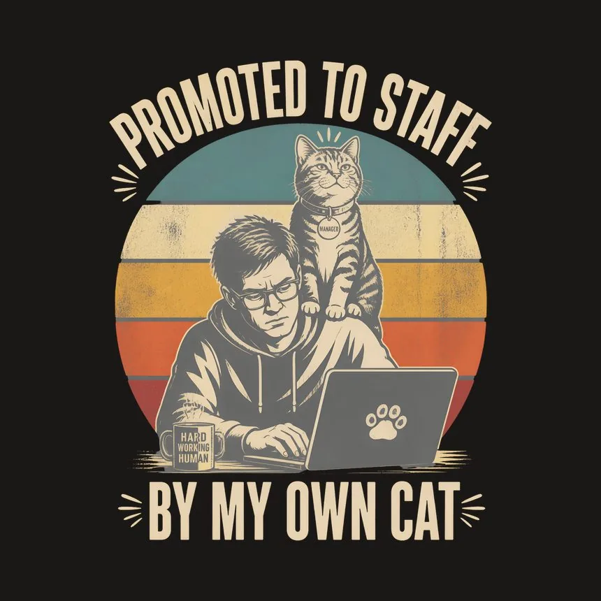 Promoted To Staff By My Own Cat — funny cat tumbler