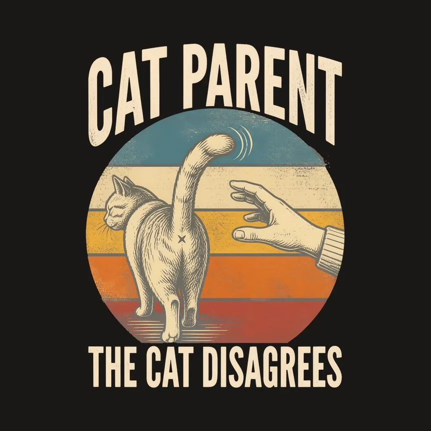 Cat Parent The Cat Disagrees — funny cat tumbler