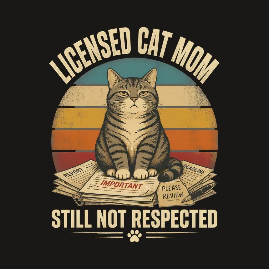 Licensed Cat Mom Still Not Respected — funny cat tumbler